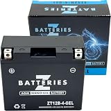 Z BATTERIES バイクバッテリー Nano ジェル GEL AGM ZT12B-4-GEL（YT12B-BS GT12B-4 ST12B-4 BM12B-4 ユアサ 古河 互換）ドラッグスター 4TR フェーザー FZ6-S FZ400 充電済み