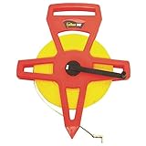 Lufkin FE300 1/2" x 300' Hi-Viz Orange Fiberglass Tape Measure, Feet & Inches [並行輸入品]