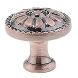 F Fityle プル　ハンドル　ノブ　キャビネット　引き出し　戸棚　家具　耐久性　3色選べる　 - 銅