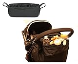 【ノーブランド】ベビーカー バギー ガーゼミニタオル１つセット 小物 収納 スマホ 財布 ペットボトル 哺乳瓶 おもちゃ お出かけに便利 出し入れしやすい