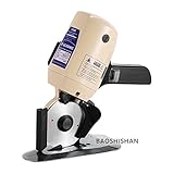 YJ-110 Octagon Portable Electric Cutting Machine Circular Knife Electric Scissors Cloth Fabric Cutte