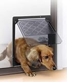 固定ネジで簡単に取り付けられる網戸専用のペットドア。 網戸専用 犬猫出入り口 Mサイズ(小型犬用) PD3035 [簡易パッケージ品]