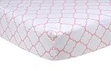 Trend Lab Pink Sky Quatrefoil Crib Sheet by Trend Lab