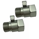 Malida真鍮シャワーヘッドフローContolバルブ1 / 2インチNPT