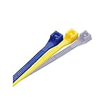 GBデータComケーブルタイ詰め合わせ8 "ブルー、グレー、イエローバッグ200 /バッグ