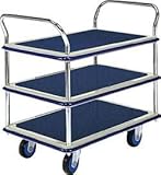 手押車（両袖ハンドル ベース3段） 積載量 300kg