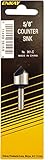 Enkay 361-5/8C 5/8-Inch Counter Sink, Carded by Enkay