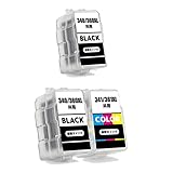 キャノン用 BC-360 BC-361 ブラック２個＋カラーセット プリンター互換インク 詰め替えインク BC360 BC361 BC-360XL BC-361XL CANON 対応プリンター PIXUS TS5430 PIXUS TS5330 プリンターインク BC360BK BC361CL BC-360BK BC-361CL