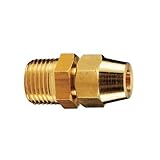 ミヤコ (MIYAKO) フレアー式外ネジアダプタ M154FK 寸法:6.35x1/4