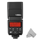GODOX カメラフラッシュV350F リウム電池付き ＴＴＬフラッシュ 内蔵2.4Ｇワイヤレスシステム GN36