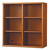 小島工芸 日本製 組立不要 健康仕様のFフォースター 耐荷重に優れた中がしっかりつまった丈夫な棚板 高さ95.2cm オープンラック OF-90オープン ミディアム [幅90.2cm 奥行41cm] 2330938