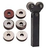 CarAngels 7pcs ローレット 旋盤 セット 切削ローレットホルダー アヤ目用 汎用 旋盤 セット