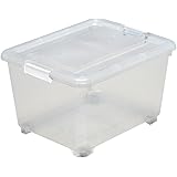 コーナン オリジナル LIFELEX フタ式衣装ケース50 深型 コロ付き 4050-30