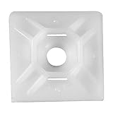 Aviditi CTM33N Natural Cable Tie Mounts 3/4 x 3/4 (Pack of 100) [並行輸入品]