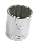 Wright Tool 4122 1/2" Drive 12 Point Standard Socket [並行輸入品]