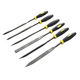 B Baosity 6pcs　ミニ　木工ヤスリ　研削　加工　スチール　3x140mm