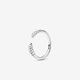 PANDORA Open Grains Sterling Silver Ring