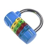 Wenyu コンビネーションロックデジタルPINロックコードロック機械部品荷物ロックバッグロックセキュリティロック