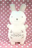 LOVE BABYうさぎシリーズ☆オーガニックコットン生地で作る　刺繍入こども枕手作りキット約27ｘ50cm（おすすめコース）【卯年　出産祝】