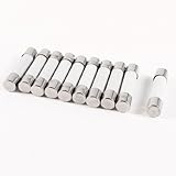 uxcell セラミックヒューズ 管ヒューズ 250V 30A 6x30mm 円筒 セラミック管 ヒューズリンク 10本入り