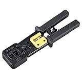 LANコネクタ圧着ペンチ Artilee LANケーブル圧着工具 圧着ツール 3in1多功能 4P/6P/8P圧着工具　RJ45・RJ11・RJ12・RJ25コネクタ用圧着ペンチ