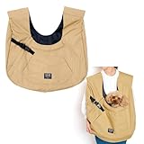 【LIFELIKE公式】フロントラージスリング 犬 スリング 犬用スリング ドッグ ペット スリングバッグ 犬カバン 犬用 抱っこバッグ 抱っこバック おしゃれ 小型犬 中型犬 飛び出し防止 リード付き ビーグル コーギー フレブル ジャックラッセル キャバリア 柴犬 自転車 車 お散歩 ライフライク (ベージュ)
