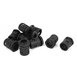 ケーブル管ホース・コネクタのまわりでしわを寄せられる10PcsプラスチックAD34.5 PG29