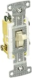 Hubbell Wiring Systems RS315ILLA tradeSELECT Three Way Illuminated Toggle Switch with Self-Grounding