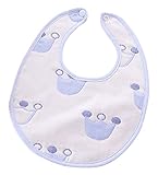 EOZY ベビー ビブ バンダナ 赤ちゃん 柔らかい よだれかけ スナップボタン 女の子 男の子 幼児 スタイ かわわい 出産祝い ギフト D色