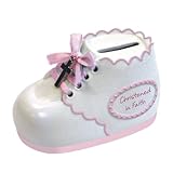 Enesco This is the day by Greggギフト洗礼式Bootieバンク、2.25-inch 2.25-Inch 4035376