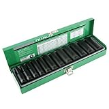 Hitachi 728515 12-Piece 3/8-Inch Deep Impact Socket Set [並行輸入品]