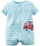 Plus Nao(プラスナオ) カバーオール ロンパース 半袖 前開き ボタン ベビー服 ボディスーツ 春 夏 可愛い かわいい 男の子 女の子 男児 女 24M 5908