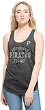 MLB Pittsburgh Piratesレディーススプラッシュタンクトップ L ブラック