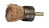 エスコ 25mm/6.35mm軸付ワイヤーブラシ(ノンスパーキング) EA642KE-201
