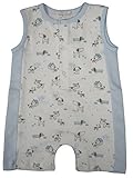 Kissy Kissy Baby-Boys Infant Dog's Day Out Print Sleeveless Short Playsuit-Multicolored-0-3 Months [