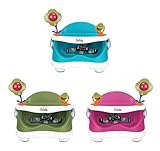 Fiesta Booster Seat Baby ジャンボ赤ちゃんソファ、離乳食椅子、ブースターチェア、トレイ（海外直送） (Green)