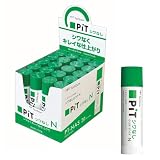 トンボ鉛筆 スティックのり シワなしPiT (薄い紙でも貼りやすい) Nサイズ (21g) 20本 PT-NAS-20P