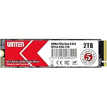 内蔵型SSD WINTEN M2 SATA SSD 2TB Amazon | WINTEN 内蔵 SSD 2TB NVMe M.2 2280 PCIe Gen 4.0×4 3D