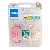 1パック2 Mam 元の 12 m + 個のおしゃぶり (フクロウ) (MAM UK LTD) - MAM Original 12m+ Soother, 2 per pack (Car/Dinosau