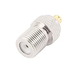 uxcell 　RFアダプタコネクタ　変換プラグ　RF同軸　Fタイプメスジャック　MCXオスプラグ