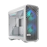 Fractal Design Torrent White RGB TG Clear Tint 冷却性重視タイプ ゲーミング ATX ミドルタワー PCケース FD-C-TOR1A-07 CS8461