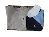 ラルフローレンの子供服　POLO　RALPHLAUREN　ベビー　出産お祝いセット　男の子（長袖）　８０ｃｍ [並行輸入品]