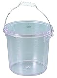 ポリカーボ蓋付バケツ 10L/4-4015-02