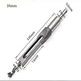Liebeye ドリルビット　木工　鉄工用　スクエア　剪定　チゼル　ツール 16mm