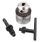 Sndy 電動ドリルチャック容量 0.6~6mm スレッド 3/8-24UNF 1/4"六角シャンクパワーツール