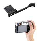 JJC デラックスメタルサムアップグリップ Ricoh GR IIIx HDF GR IIIx GR3x GR III HDF GR3カメラ用、ホットシューサムレストサポートグリップで安定した安全なハンドホールド、カメラボタンの使用には影響しません