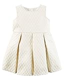 カーターズ Carter's ワンピース Metallic Jacquard Floral Dress 12M (72-78cm) [並行輸入品]