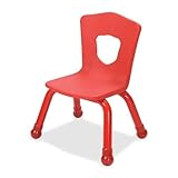 Balt Kids Chair with Steel Frame, 9-1/2-Inch, Red [並行輸入品]
