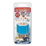 シヤチハタ ケズリキャップ ツイン ブルー ZKC-W1/H 00021038 【まとめ買い5個セット】