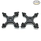4 Wayドリルチャックキードリルビットレンチドリルフィット4サイズ6 mm to 16 mm、2のセット